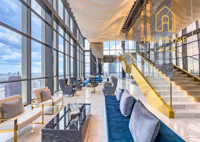 公寓 High-floor Luxury 2 Bedrooms 2 Bathrooms King&queen Bed Sky Pool Heart Of Siam District 曼谷高层奢华套房 两卧两卫 特大床 大床 无边泳池 坐落暹罗商圈核心 *