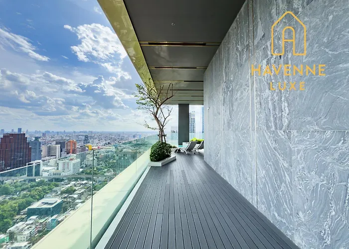 High-floor Luxury 2 Bedrooms 2 Bathrooms King&queen Bed Sky Pool Heart Of Siam District 曼谷高层奢华套房 两卧两卫 特大床 大床 无边泳池 坐落暹罗商圈核心 * 曼谷