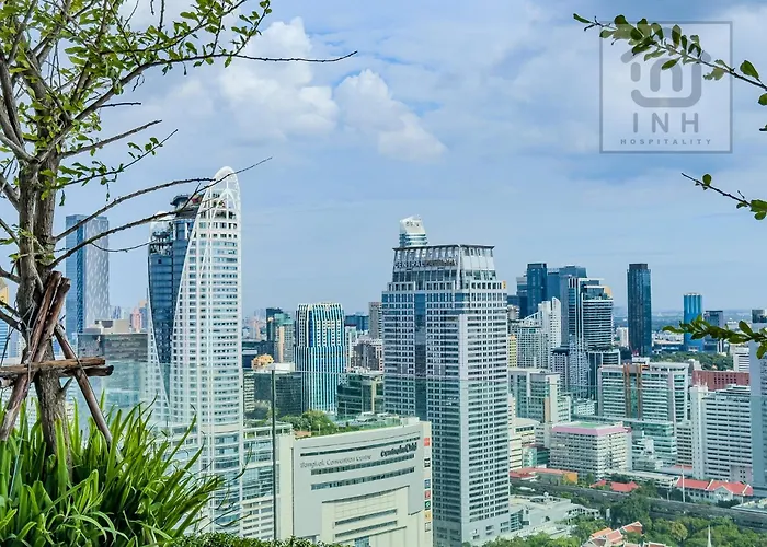 High-floor Luxury 2 Bedrooms 2 Bathrooms King&queen Bed Sky Pool Heart Of Siam District 曼谷高层奢华套房 两卧两卫 特大床 大床 无边泳池 坐落暹罗商圈核心 公寓 曼谷